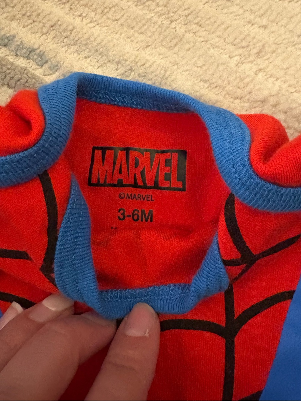 Marvel Spider-Man Infant Costume Onesie - Picture 2 of 3
